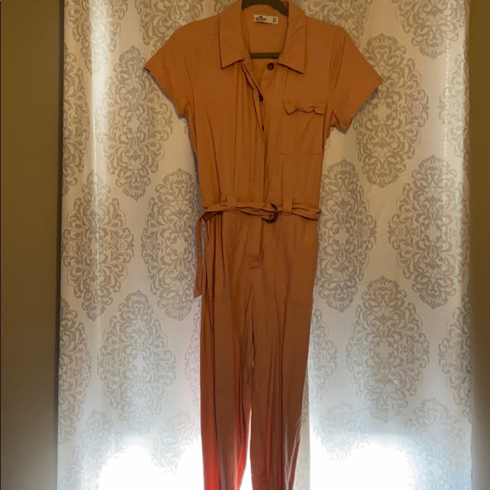 Hollister pink jumpsuit !!